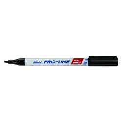 Markal Paint Marker, Permanent, Black 96873