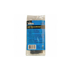 Ideal Shrink Tubing,6 in,Blk,0.807 in ID,PK5  46-325