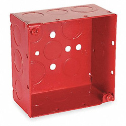 Raco Electrical Box,Square,30.3 cu in,Red 911-3