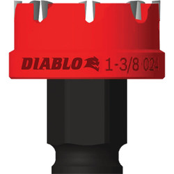 Diablo 1-3/8 In. Steel Demon Carbide Teeth Hole Cutter DHS1375CF