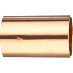NIBCO 1-1/4 In. x 1-1/4 In. Copper Coupling without Stop W00985T