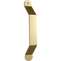 National V1000 10 In. Brushed Gold Charleston Interior Barn Door Pull N700109