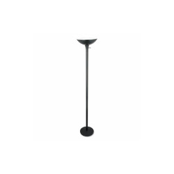 Alera® Torchier Floor Lamp, 12.5w x 12.5d x 72h, Matte Black ALELMPF52B