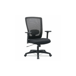 Alera® CHAIR,ENVY MESH,HIBACK,BK ALENV41B14