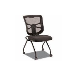 Alera® CHAIR,NSTING,NARM,2/CT,BK ALEEL4915