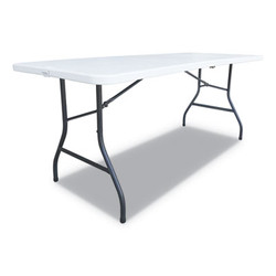 Alera® TABLE,BIFOLD,72",RESIN,WH 65605