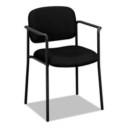 HON® CHAIR,GUEST ARMS,BK HVL616.VA10