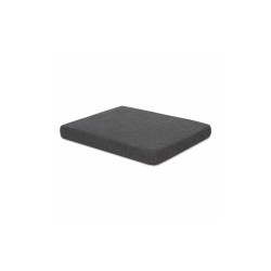 Alera® Pedestal File Seat Cushion, 14.88 X 19.13 X 2.13, Smoke ALEPC1511