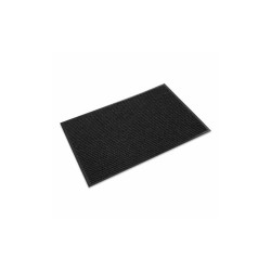 Crown Needle-Rib Wiper/scraper Mat, Polypropylene, 48 X 72, Charcoal NR 0046CH