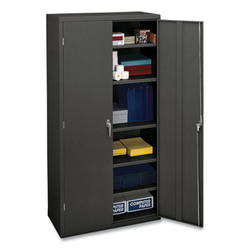 HON® Assembled Storage Cabinet, 36w x 18.13d x 71.75h, Charcoal HSC1872.L.S