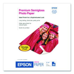 Epson® PAPER,4X6 PHOTO,SEMIGLS S041982