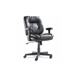OIF CHAIR,LEATHER,TASK,BK OIFST4819