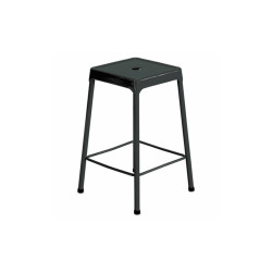 Safco® STOOL,STEEL,BK 6605BL