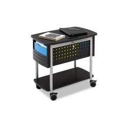 Safco® FILE,MOBILE LTR/LGL,BK 5370BL