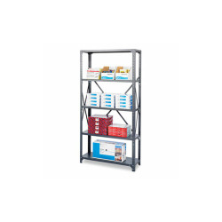 Safco® SHELVING,COMM,36X12,GY 6265