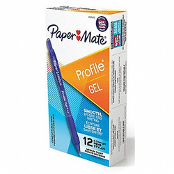 Paper Mate Gel Pens,Textured,Plastic,PK12 2095472