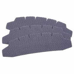 Msa Safety Sweatband,Polyester,Gray 10194761