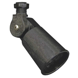 W F Harris Lighting Lampholder,INC,Surface Mnt,Black,1 Head 150-BK