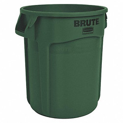 Rubbermaid Commercial Utility Container,10 gal.,Green FG261000DGRN