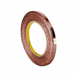 3m Conductive Elec Tape,18' Lx1/4" W,1181 1181