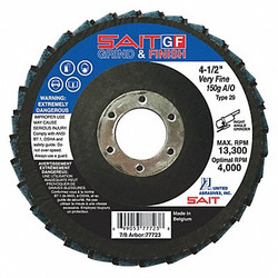 United Abrasives/Sait Flap Disc,Coarse,40 Grit,Ceramic  77760