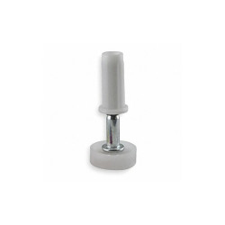 Manufacturer Varies Pivot Wheel, 2 1/4 in W, 7/8 in L, White 1XMX7