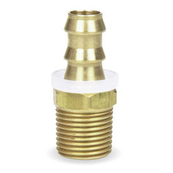 Speedaire Push on Hose Fitting,1/2"x1/2",BarbxNPT 5A255