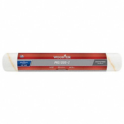 Wooster Paint Roller Cover,18"L,1/2"Nap,Woven RR643 -18
