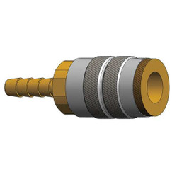 Dixon Quick Connect,Socket,3/8" Body,3/8" Barb 3FS3