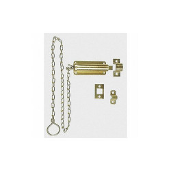 Sim Supply Spring Loaded Chain Bolts,Brass  1WAD8