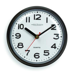 Manufacturer Varies Analog Clock,Plastic,7" Diameter 6NN64