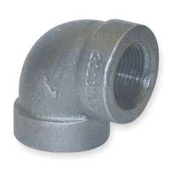 Manufacturer Varies 90 Elbow, Malleable Iron, 1 in, NPT 1LBG9