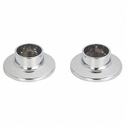 Sim Supply Rod Flanges,Chrome Plated,2 5/32in W,PK2  4EEW8