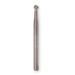 Widia Carbide Bur,Ball,3/8",Single Cut,SD-3 M40538