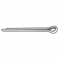 G.L. Huyett Cotter Pin,1/16 in dia,1.5 in L,PK100 WWG-062-1500-80