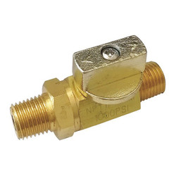 Manufacturer Varies Manual 2-Way Ball Valve,NPT,Brass G-BVRM-25M