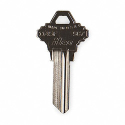 Kaba Ilco Key Blank,Brass,Schlage Lock,PK10 1145F-SC7