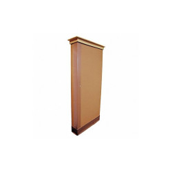 Manufacturer Varies Corner Guard, Clear, Smooth, PVC, 4 ft H 5KZK4