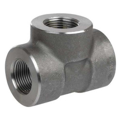 Manufacturer Varies Tee, 316 SS, 1/4 in Pipe Size,Female NPT 2UA31