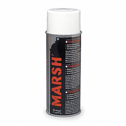 Marsh Stencil Ink,Can,White,11 oz. 30400
