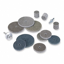Norton Abrasives Unitized Wheel,2 in Dia,1/4 in Connect 66261058782