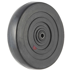 Sim Supply Solid RBBR Wheel,3",100 lb.  2RYW4