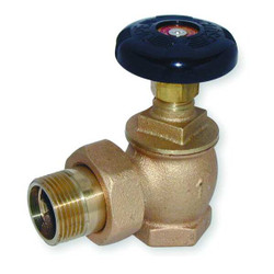 Sim Supply Steam Radiator Valve, 1/2"NPT,Hand Wheel  109-303