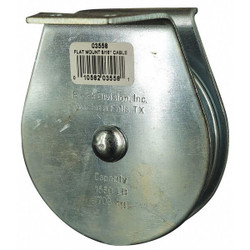 Manufacturer Varies Pulley Block,Bolt-On,5/16 in Rope dia. 4JX81