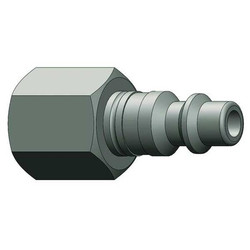 Dixon Quick Connect,Plug,1/4" Body,1/4"-18 D2F2