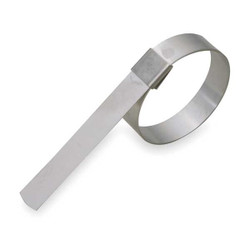 Band-It Band Clamp,5/8"W,2 1/4"Max OD,PK10 GRP09S