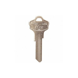 Kaba Ilco Key Blank,Brass,Type KW10,6 Pin,PK10 A1176ST-KW10