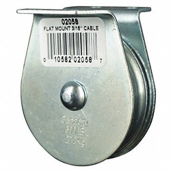 Sim Supply Pulley Block,Bolt-On,3/16 in Rope dia.  4JX69