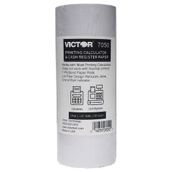 Victor Technology Paper Roll,2-1/2 in.W,White,PK3 7050