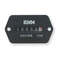 Enm Hour Meter,Electrical,Flange Mounting T51E52